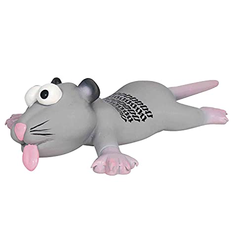 Trixie 35232 Ratte/Maus, Reifenspur, Latex, 22 cm, Farblig Sortiert von TRIXIE