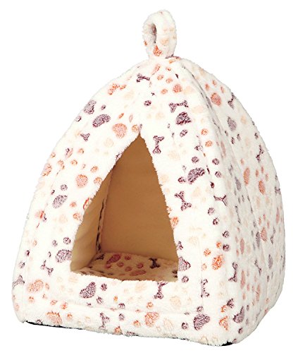 Trixie 36354 Kuschelhöhle Lingo, 32 × 42 × 32 cm, weiß/beige von TRIXIE