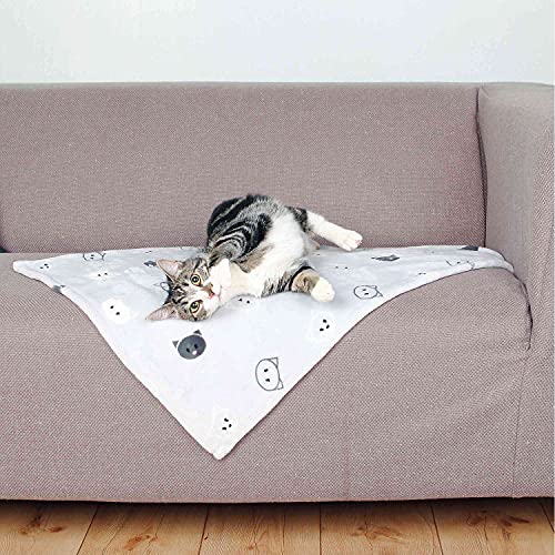 Trixie 37168 Decke Mimi, 70 × 50 cm, hellgrau von TRIXIE