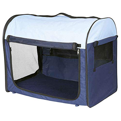 Trixie 39704 Mobile Kennel, M: 55 × 65 × 80 cm, Grau von TRIXIE