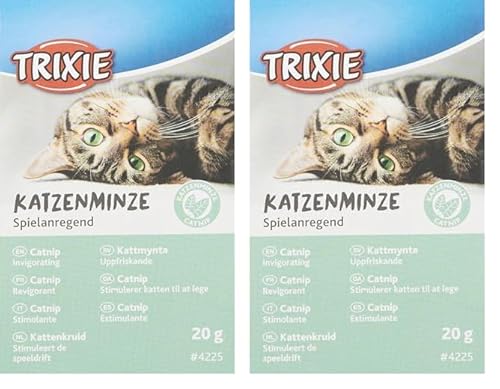 Trixie 4225 Katzenminze, 20 g (Packung mit 2) von TRIXIE