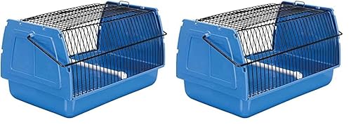 Trixie 5902 Transportbox, kleine Vögel/Kleintiere, 30 × 18 × 20 cm (Packung mit 2) von TRIXIE