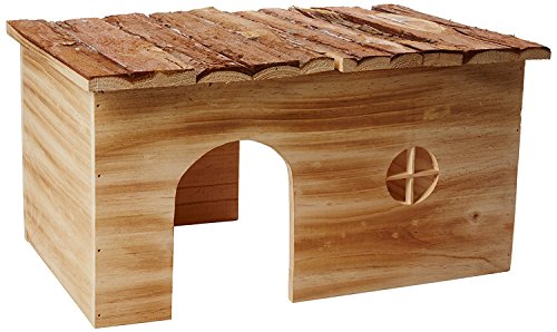 Trixie 61975 Natural Living Haus Grete, geflammt, 45 × 24 × 28 cm von TRIXIE