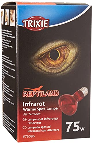 Trixie 76096 Infrarot Wärme-Spotlampe, ø 63 × 100 mm, 75 W von TRIXIE