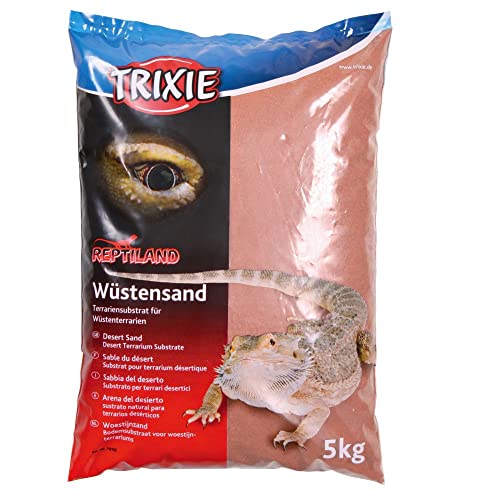 Trixie 76132 Wüstensand für Terrarien, 5 kg, rot von TRIXIE