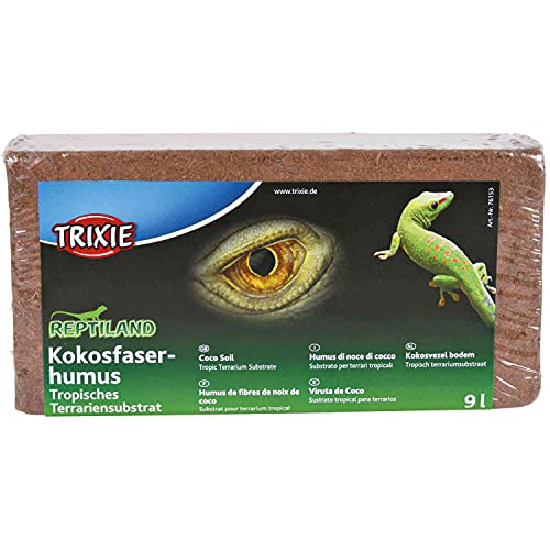 Trixie 76153 Kokosfaserhumus, Substrat, gepresst, ergibt 9 l (1er Pack) von TRIXIE