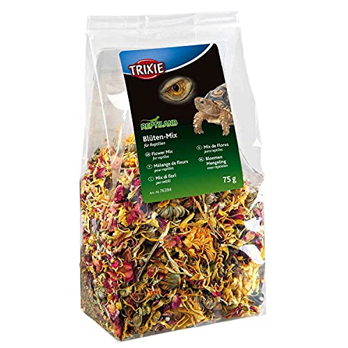 Trixie 76394 Blüten-Mix für Reptilien, 75 g von TRIXIE