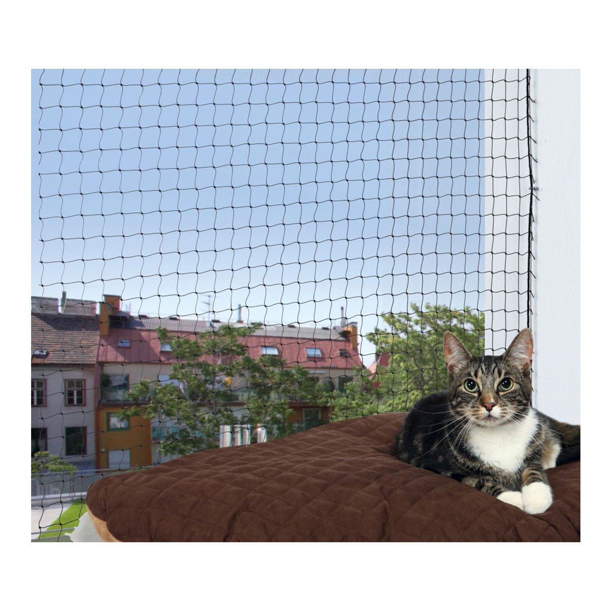 Trixie Cat Protect Katzenschutznetz transparent - 3×2m von TRIXIE