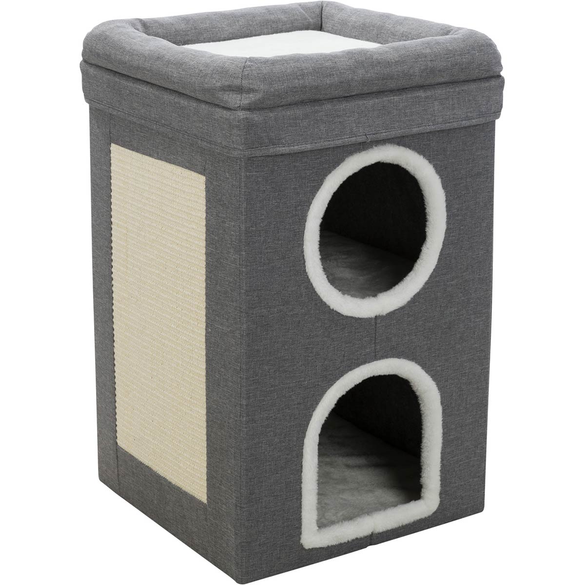 Trixie Cat Tower Saul grau 64cm von TRIXIE