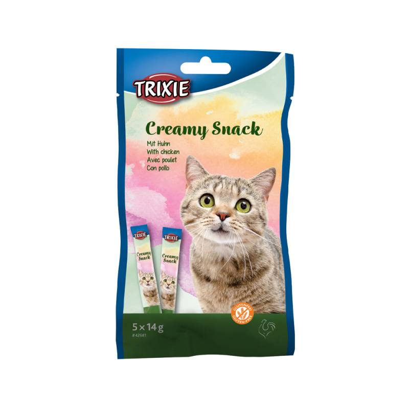 Trixie Creamy Snack - Huhn - 5 x 14 g von TRIXIE