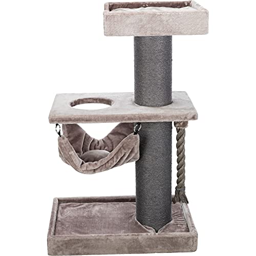 Trixie Dasio Cat Tower, 82 cm, hellgrau/braun von TRIXIE