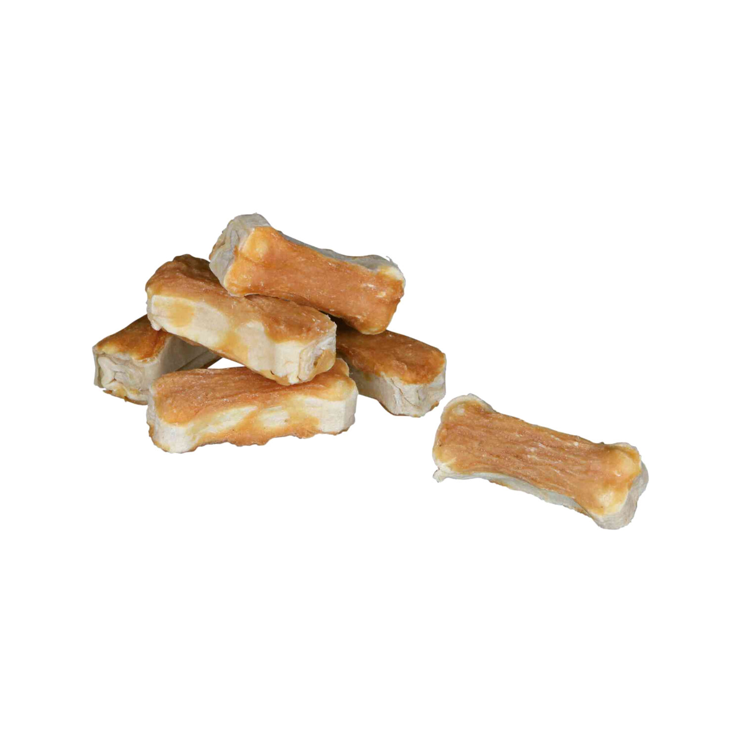 Trixie Denta Fun Chicken Chewing Bones, 11 cm, 2 x 60 g von TRIXIE