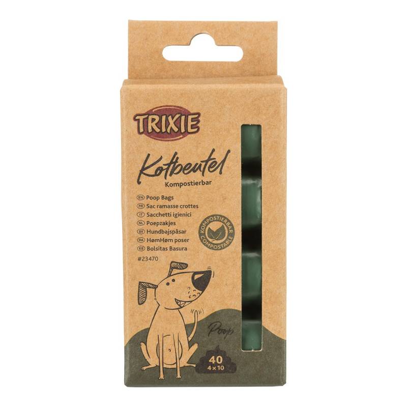 Trixie Dog Pick Up Hundekotbeutel, kompostierbar von TRIXIE