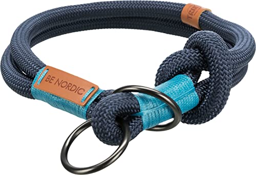 Trixie Halsband Hund Be Nordic Slip Mit Stopper Dunkelblau/Hellblau von TRIXIE