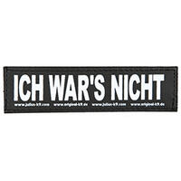 Trixie - Klettsticker für Julius-K9® IDC® Powergeschirre® [Größe L, 16 x 5 cm - ICH WAR´S NICHT] von TRIXIE