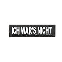 Trixie - Klettsticker für Julius-K9® IDC® Powergeschirre® [Größe S, 11 x 3 cm - ICH WAR´S NICHT] von TRIXIE