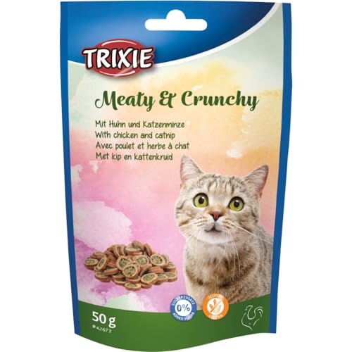 Trixie Meaty & crunchy kip / catnip glutenvrij von TRIXIE