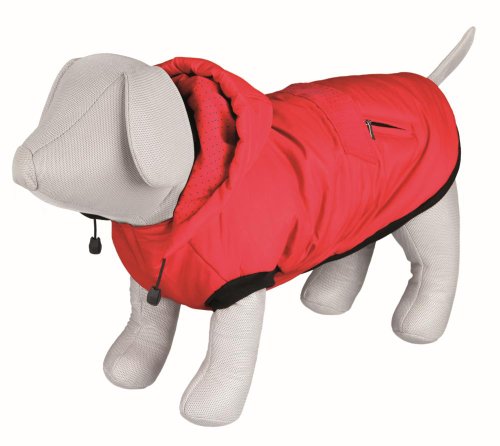 Trixie Palermo Wintermantel für Hunde, 27 cm, Rot von TRIXIE