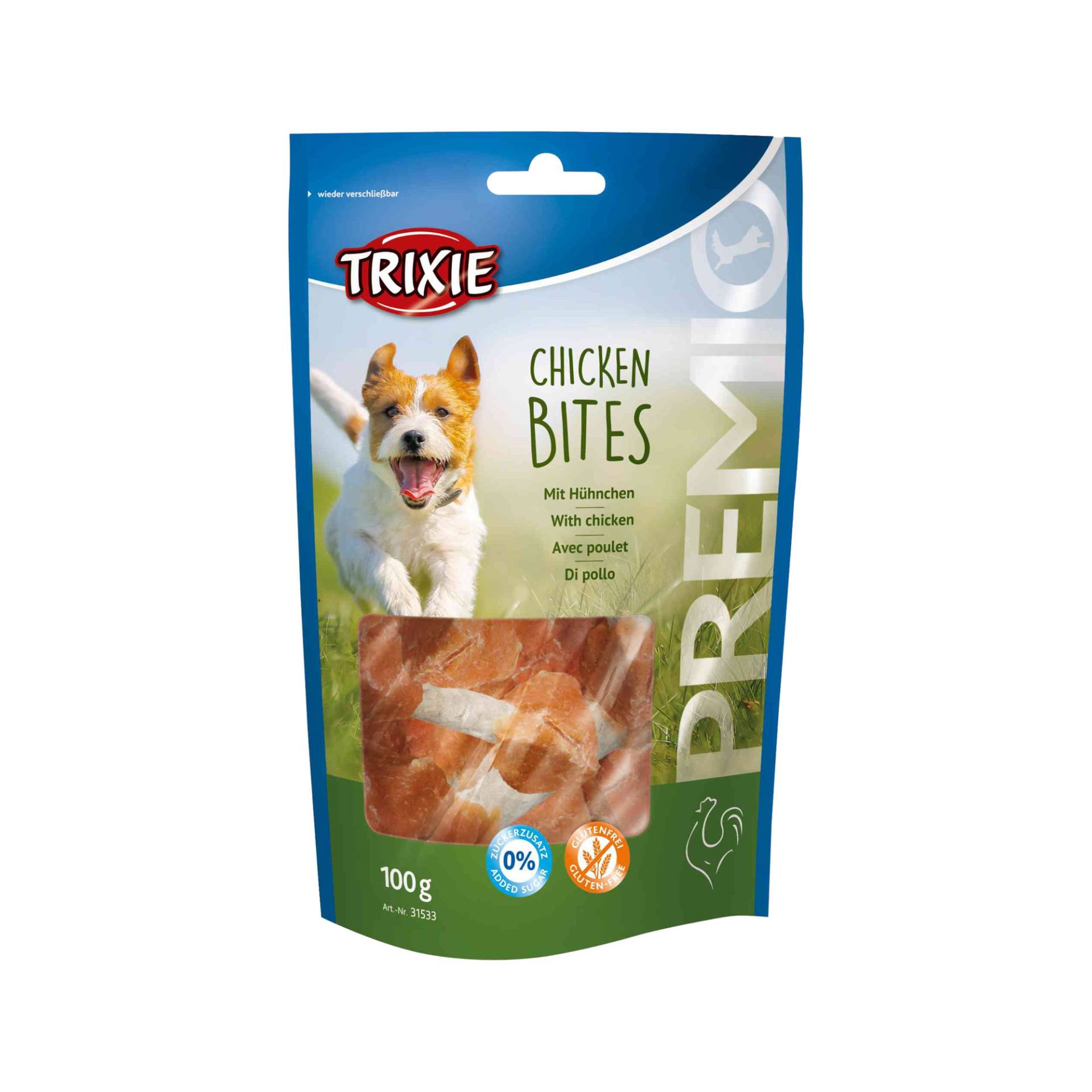 Trixie Premio Chicken Bites - 5 x 100 g von TRIXIE