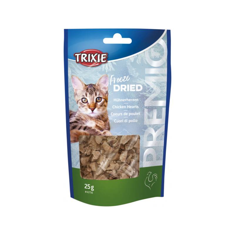 Trixie Premio Freeze Dried - Hühnerherzen - 25 g von TRIXIE