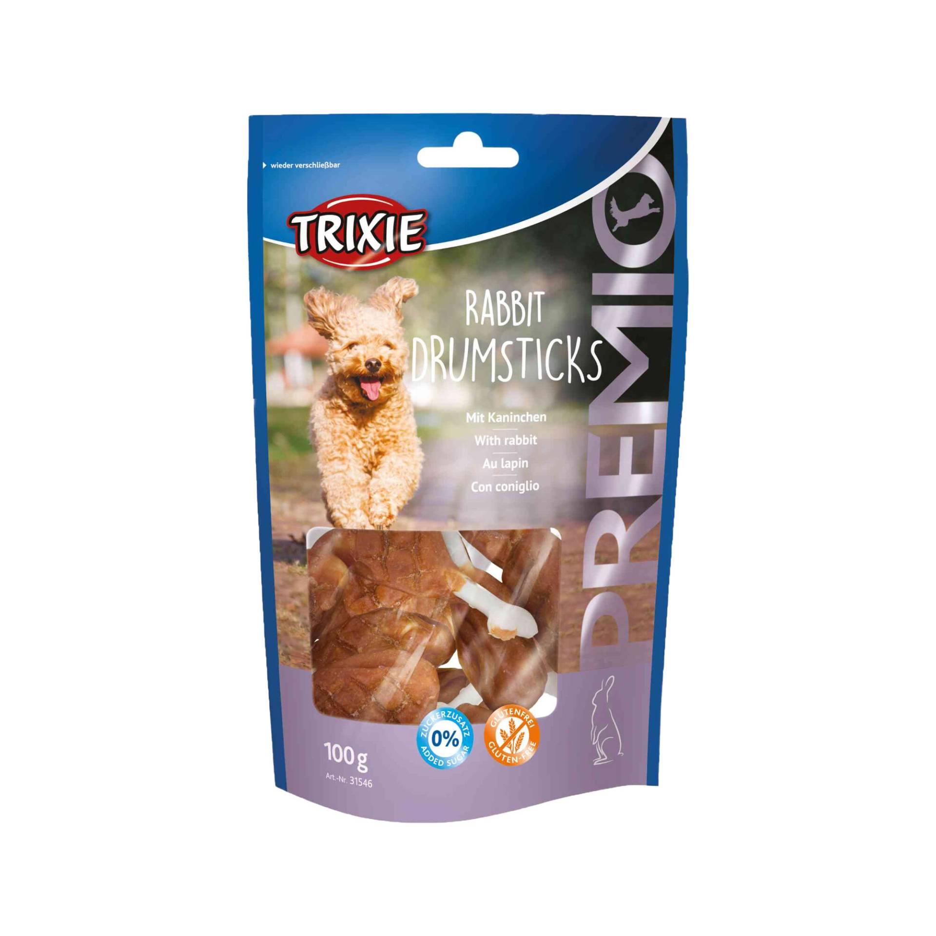 Trixie Premio Rabbit Drumsticks - 100 g von TRIXIE