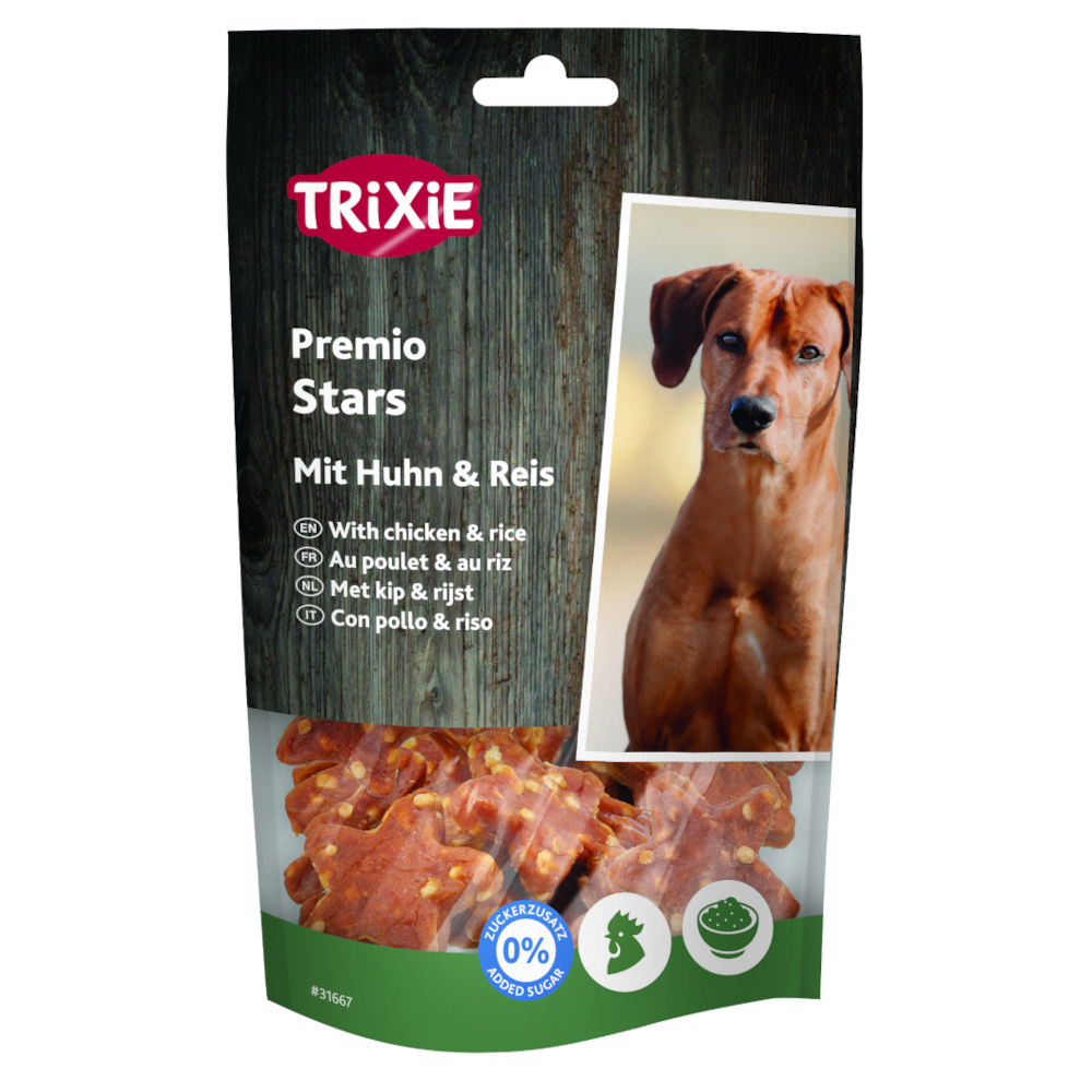 Trixie Premio Sterne mit Huhn & Reis - 100 g von TRIXIE