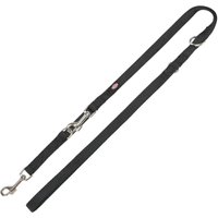 Trixie Premium Verlängerungsleine - schwarz - 200 cm lang, 15 mm breit (Größe XS-S) von TRIXIE