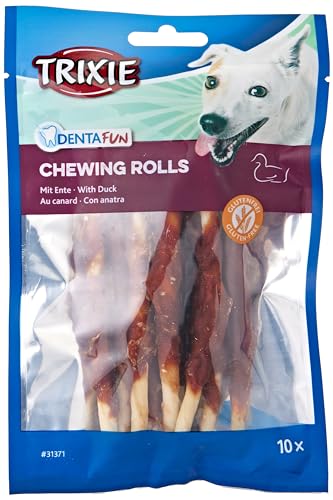 Denta Fun Duck Chewing Rolls, 12 cm, 10 St./80 g von TRIXIE