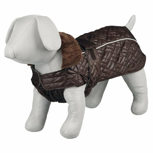 Trixie Rouen Winter Hundemantel, 43 cm, braun von TRIXIE