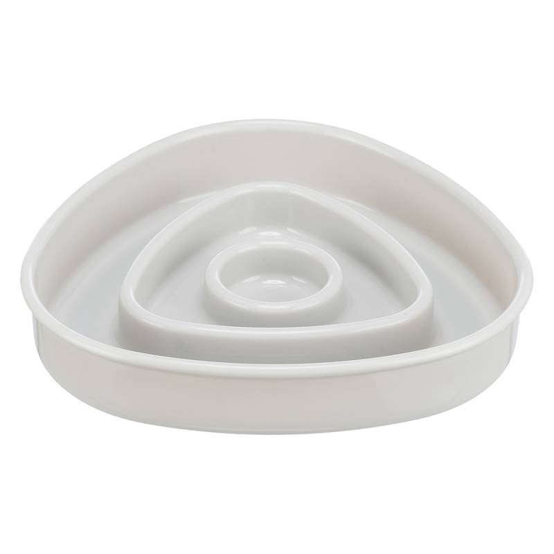 Trixie Slow Feeding Napf Triangle - 350 ml, Ø 15 cm von TRIXIE