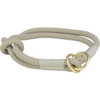 Trixie Soft Rope Zug-Stopp-Halsband beige M von TRIXIE