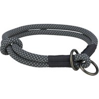 Trixie Soft Rope Zug-Stopp-Halsband schwarz M von TRIXIE