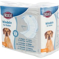 Trixie Windeln für Rüden - Größe L–XL: 60–80 cm, 12 Stück von TRIXIE