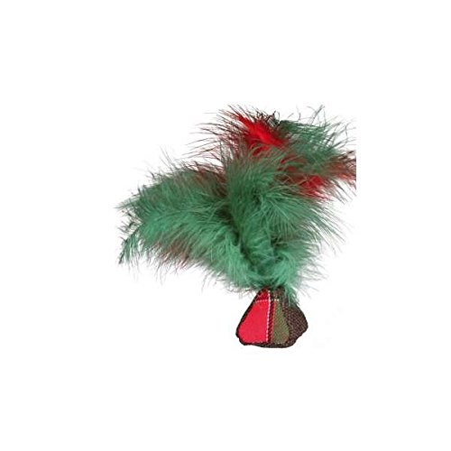 Trixie Xmas Katzenspielzeug Feder-Jute-Kegel von TRIXIE