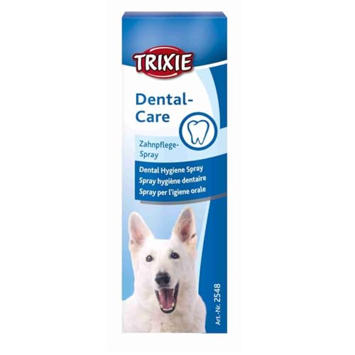 TRIXIE Dental-Care Zahnpflege-Spray | 50 ml | Für Hunde zur Zahnpflege | Kann zur Zahngesundheit und Reduzierung von schlechten Atem beitragen | Schonende und einfache Anwendung von TRIXIE