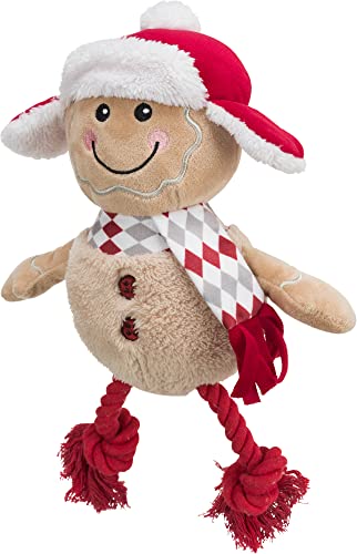 Trixie xmas peperkoekman met flostouw benen pluche / katoen 34 cm von TRIXIE