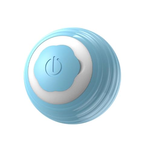 Interaktives Jagdspielzeug, Pet Gravity Smart Ball, Automatischer 360° Wiederaufladbarer USB Selbstdrehender Ball mit von TROGN