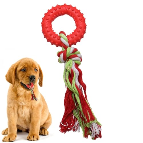 Hundeseil-Kauspielzeug, Mundpflege-Kauspielzeug für kleine Hunde, Kauspielzeug in Lebensmittelqualität, weiches Hundespielzeug, zahnendes Welpenspielzeug für Training, Haustiere, Mundgesundheit von TROONZ
