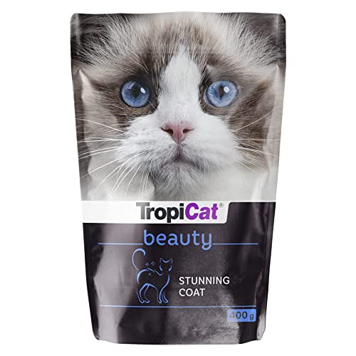 Tropicat Beauty Premiumfutter für Katzen, zur Unterstützung eines schönen Fells, 400 g von TropiCat