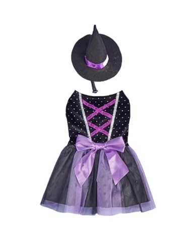 Halloween-Kostüme for Haustiere, lustiges Haustier-Outfit, Cosplay-Party-Verkleidung for Haustiere, Katzen- und Hunde-Halloween-Kostüme, leicht zu tragen und bequem, for verschiedene Größen geeignet, von TRgqify-KM