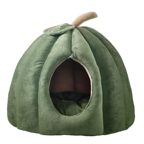 Hundebett mit Bezug, Höhle, Hundeversteck, Hundeschlafplatz, Hundehöhlenbett, Anti-Angst, rutschfest, waschbar, winddicht, warm, weich, ideal for Welpen und mittelgroße Hunde, Haustierbett, Hundebetth von TRgqify-KM