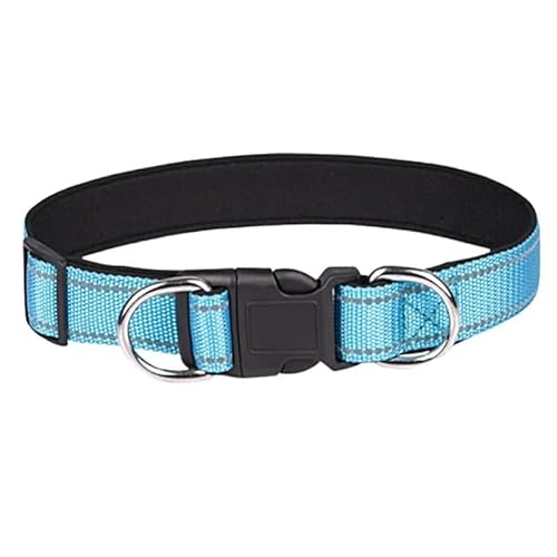 Personalisiertes Welpenhalsband aus Nylon, strapazierfähiges Haustierhalsband for kleine Hunde. Großes Hundehalsband, verstellbares und bequemes Design, geeignet for das Training und den täglichen Geb von TRgqify-KM