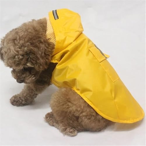 Wasserdichter Regenmantel-Overall for Hunde, reflektierender Regenmantel, Sonnenschutz, Outdoor-Kleidung for Hunde, Jacke for Hunde, Haustierbedarf, Hunde-Overall, Regenmantel, Hunde-Overall, geeignet von TRgqify-KM