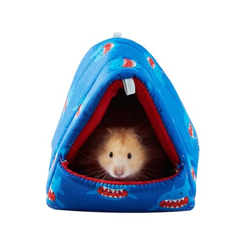 TSBB Hamster Hängematte Winter Warme Baumwolle Kleine Haustier Käfig Schlaf Nest Bett für Meerschweinchen Igel Eichhörnchen Käfig Zubehör von TSBB