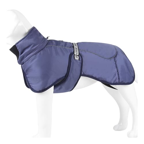 TSBB Pet Winter Jumpsuit for Dogs 2-Leg Puppy Windproof Clothes with Leash Hook Dog Warm Coat Thicken Liner Small Dogs Outfit von TSBB