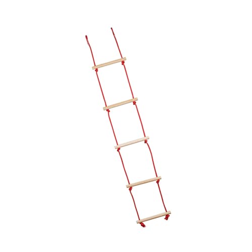 TTETTZ Kletterseilleiter für Kinder 5 Abschnitte Spaß Holz für Kinderparks Spielplatz TTETTZ Kletterseilleiter für Kinder 5 Abschnitte Spaß Holz für Kinderparks Spielplatz von TTETTZ