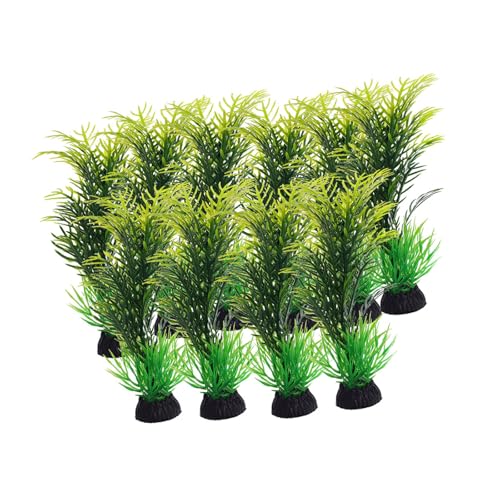 TTTLLNN Künstliche Pflanze für Aquarien, Terrarien, Garnelen, Gras, Blumenornamente von TTTLLNN