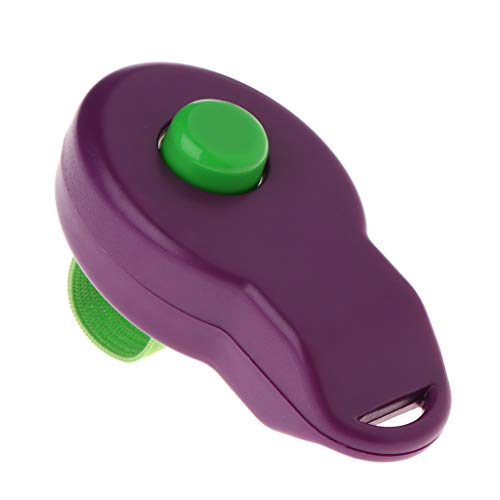 TTTLLNN Pet Dog Training Clicker Puppy Clicker mit Elastischem Fingergurt für Haustier Hund für Pferd Outdoor Training von TTTLLNN