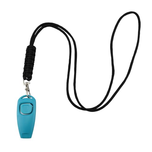 TTTLLNN Profi Hundepfeifen mit Clicker Gerät Praktische Hundetraining Pfeifen mit Umhängeband für Outdoor Indoor von TTTLLNN