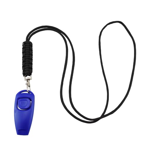 TTTLLNN Profi Hundepfeifen mit Clicker Gerät Praktische Hundetraining Pfeifen mit Umhängeband für Outdoor Indoor von TTTLLNN